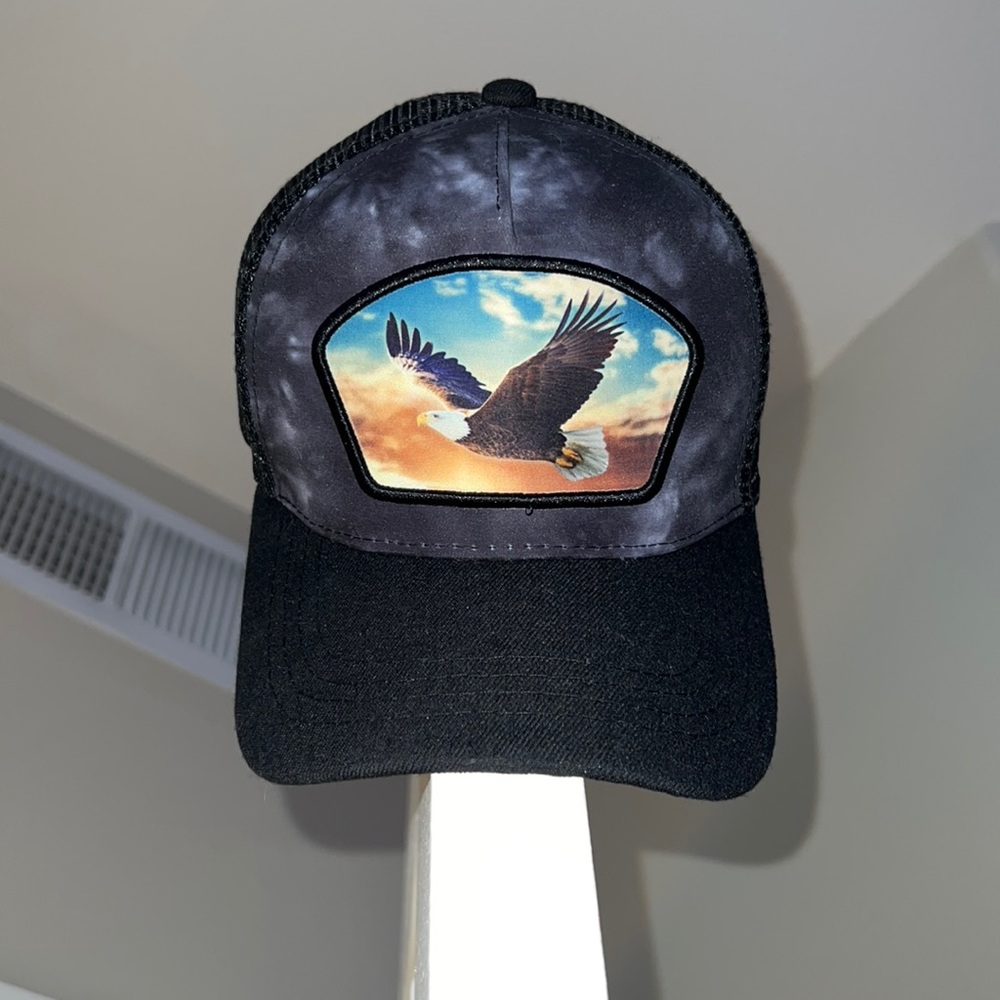 Early 2000’s Y2k Eagle Trucker Hat